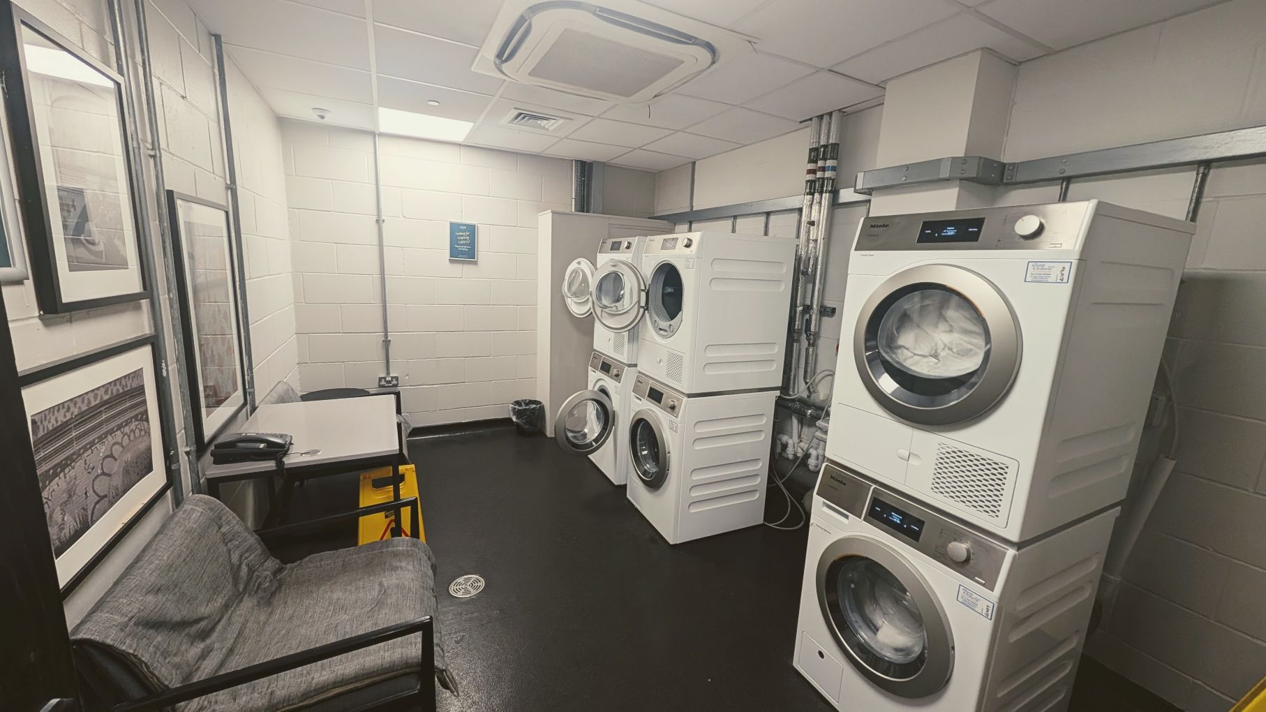 Staybridge Suites London Vauxhall free laundry room with washers and dryers